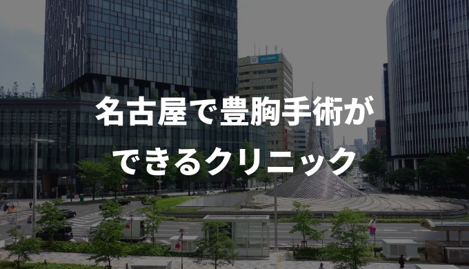 名古屋で豊胸手術ができる人気クリニック12選 ヒアルロン酸注入など施術方法も紹介 医療脱毛マガジン